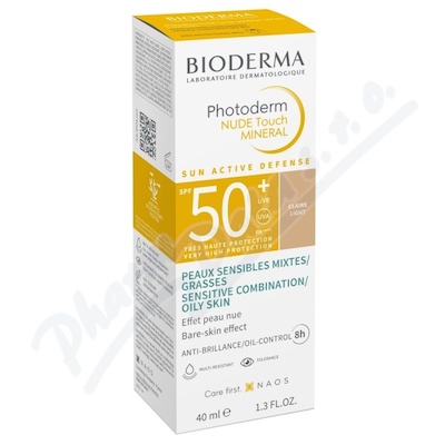 BIODERMA Photoderm NUDE Touch světlý SPF ml