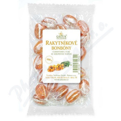 Grešík Rakytníkové bonbóny 100g