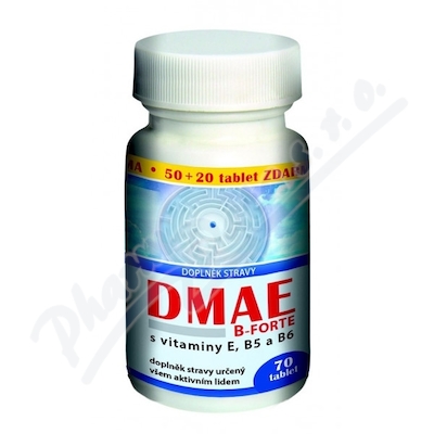 DMAE B-FORTE tbl.50+20 ZDARMA