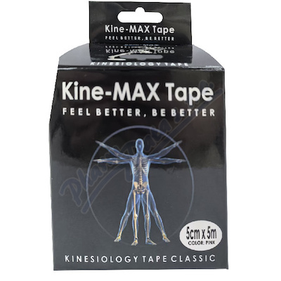 Kine-MAX Classic kinesiology tape růžová 5cmx5m