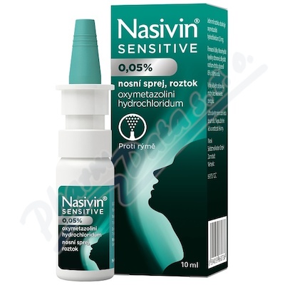 Nasivin Sensitive 0.5mg/ml nas.spr.sol. 10ml