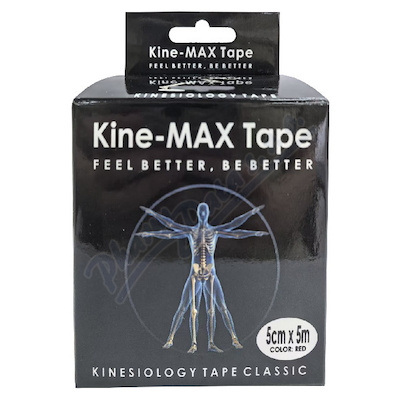 Kine-MAX Classic kinesiology tape červená 5cmx5m