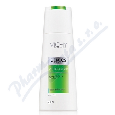 VICHY DERCOS Šampon lupy mastné vlasy 200ml