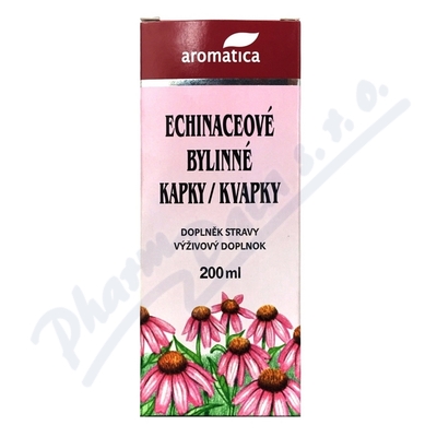 AROMATICA Echinaceové bylinné kapky od 3 let 200ml