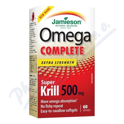 JAMIESON Omega Complete Super Krill 500mg cps.60