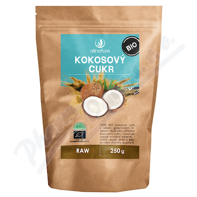 Allnature Kokosový cukr BIO 250g