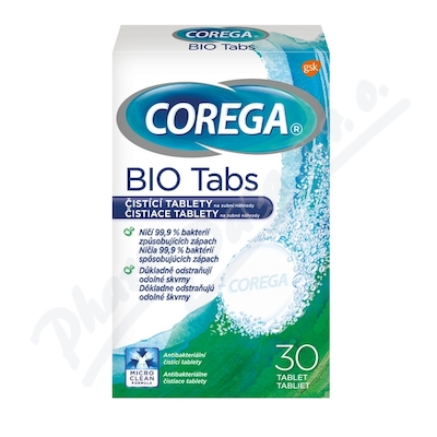 Corega Bio Tabs čisticí tablety 30ks