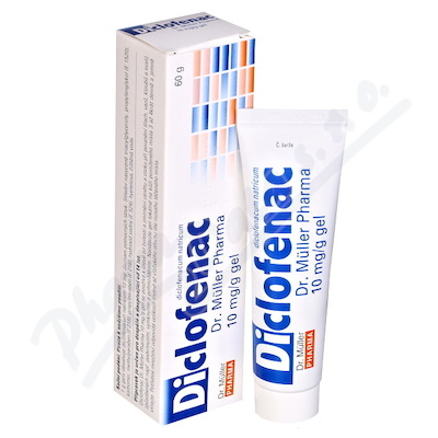 Diclofenac Dr.Müller Pharma 10mg/g gel 60g