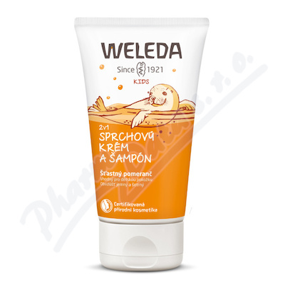 WELEDA 2v1 sprch.krém a šamp.Šťastný pomeran 150ml