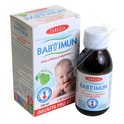 BABY IMUN sirup s hlívou a rakytníkem HRUŠKA 100ml