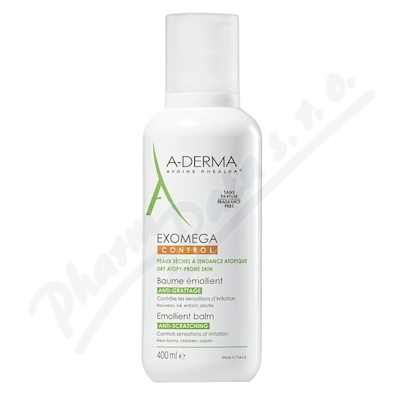 A-DERMA Exomega CONTROL Emolienční balzám 400ml