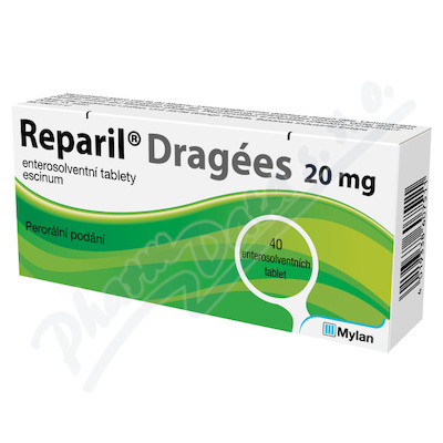 Reparil-Dragées 20mg tbl.ent.40