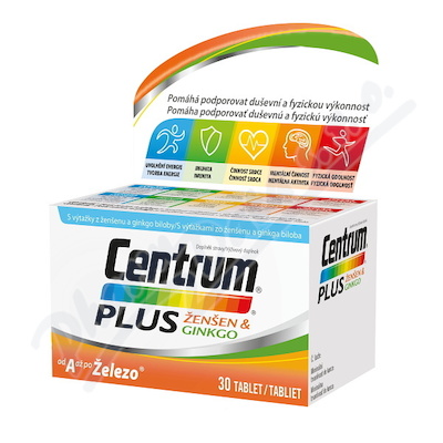 Centrum Plus Ženšen&Ginkgo tbl.30