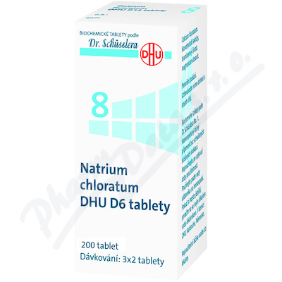 Natrium chloratum DHU D5-D30 tbl.nob.200