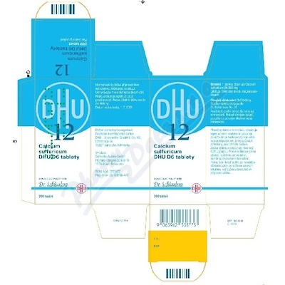 Calcium sulfuricum DHU D6(D12) tbl.nob.200