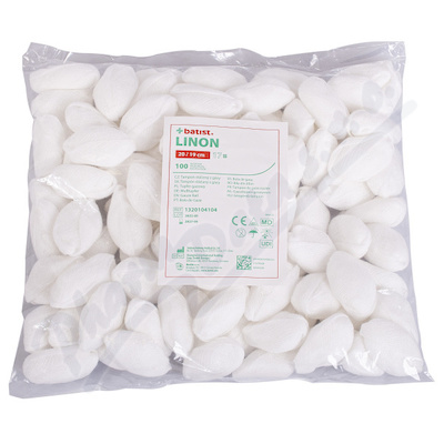 LINON tampon z gázy stáčený nester. 20/19cm 100ks