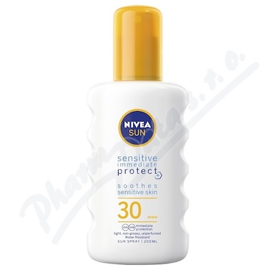 NIVEA SUN opal.sprej Sensitive OF30 200ml 80488