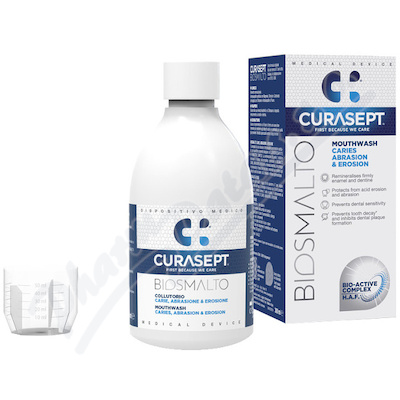 CURASEPT Biosmalto Abraze&Eroze ústní voda 300ml