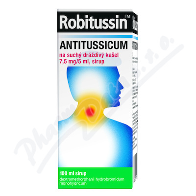 Robitussin Antitussi.suchý kaš.7.5mg/5ml sir.100ml