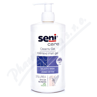 Seni Care krémový mycí gel s 3% ureou 500ml