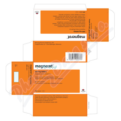 Magnerot 500mg tbl.nob.200 I