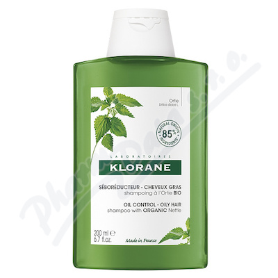 KLORANE Šampon s BIO kopřivou mastné vlasy 200ml