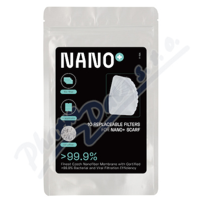 NANO+ náhradní filtry 10ks