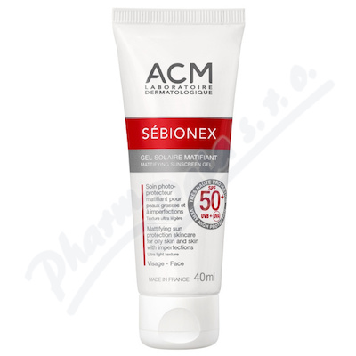 ACM Sébionex zmatňující krémový gel SPF50+ 40ml