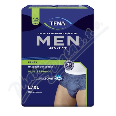 TENA Men Pants Plus Blue L ink.kalh.8ks 772609