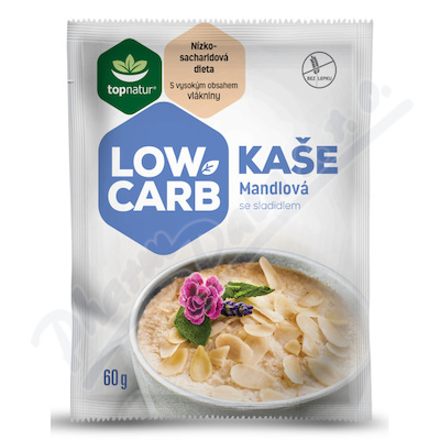 LOW CARB kaše mandlová 60g TOPNATUR