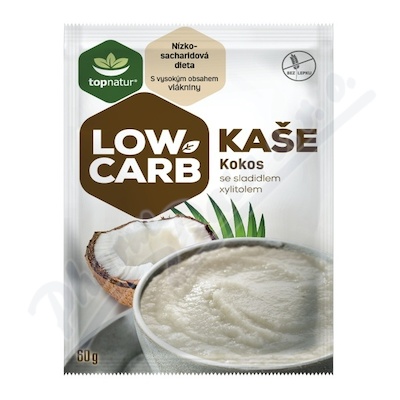 LOW CARB kaše kokosová 60g TOPNATUR