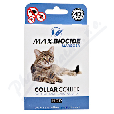 Max Biocide Cat Collar obojek pro kočky 42cm