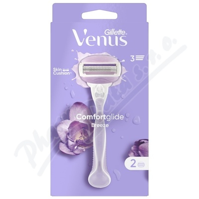Gillette Venus Comfortgl.Breez.strojek+2 náh.hlav.
