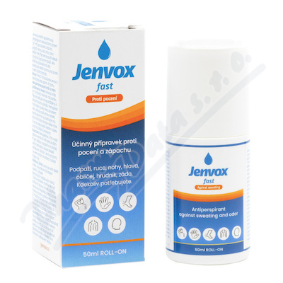 Jenvox Fast pocení a zápach roll-on 50ml