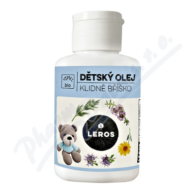 LEROS Dětský olej klidné bříško 60ml