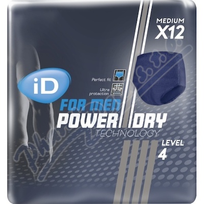 iD for Men Power Dry Level 4 M 12ks