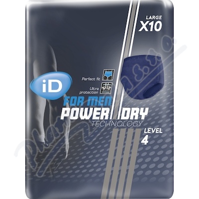 iD for Men Power Dry Level 4 L 10ks