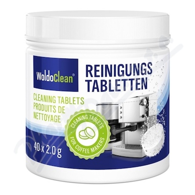 WoldoClean Čistící tablety do kávovaru 40ks
