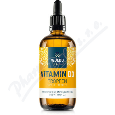 WoldoHealth Vitamín D3 1000IU 50ml