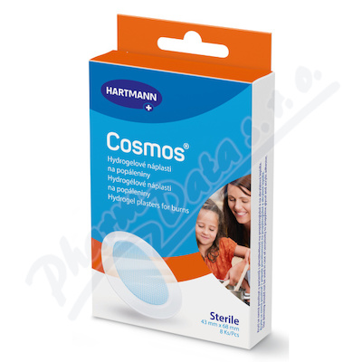 Cosmos náplasti na popáleniny 68x43mm 8ks