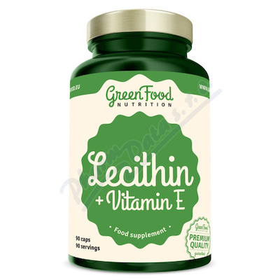 GreenFood Lecithin+Vitamin E cps.90