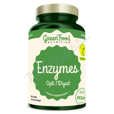GreenFood Enzymes Opti7 Digest cps.90