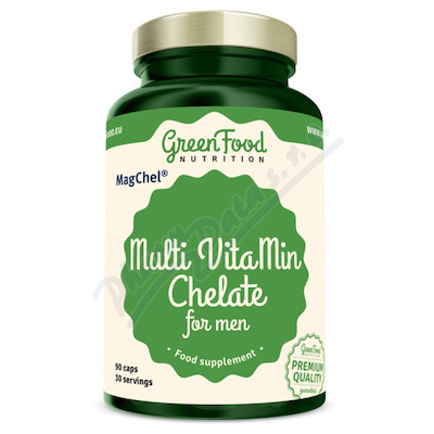 GreenFood MultiVitaMin Chelate for men cps.90