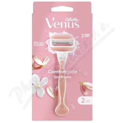 Gillette Venus Comfortgl.Spa Br.stroj.+2 náh.hlav.