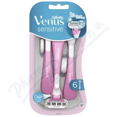 Gillette Venus Sensitive jednorázová holítka 6ks
