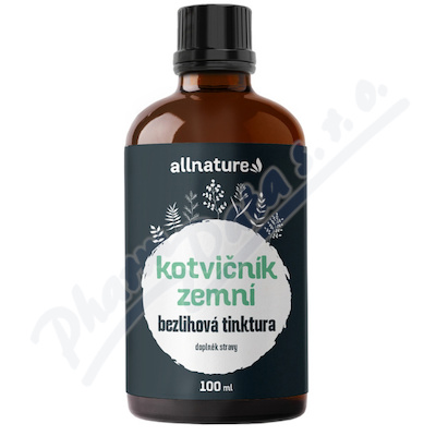 Allnature Kotvičník bezlihová tinktura 100ml