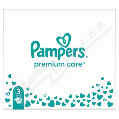Pampers Premium Care 3 plenky 6-10kg 200ks