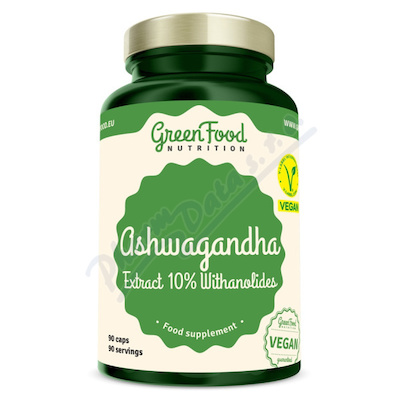 GreenFood Ashwagandha Extract 10% Withanol.cps.90