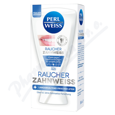 Perl Weiss Bělící zubní pasta pro kuřáky 50ml