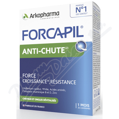 Arkopharma FORCAPIL Anti-Chute podp.růst.vl.tbl.30